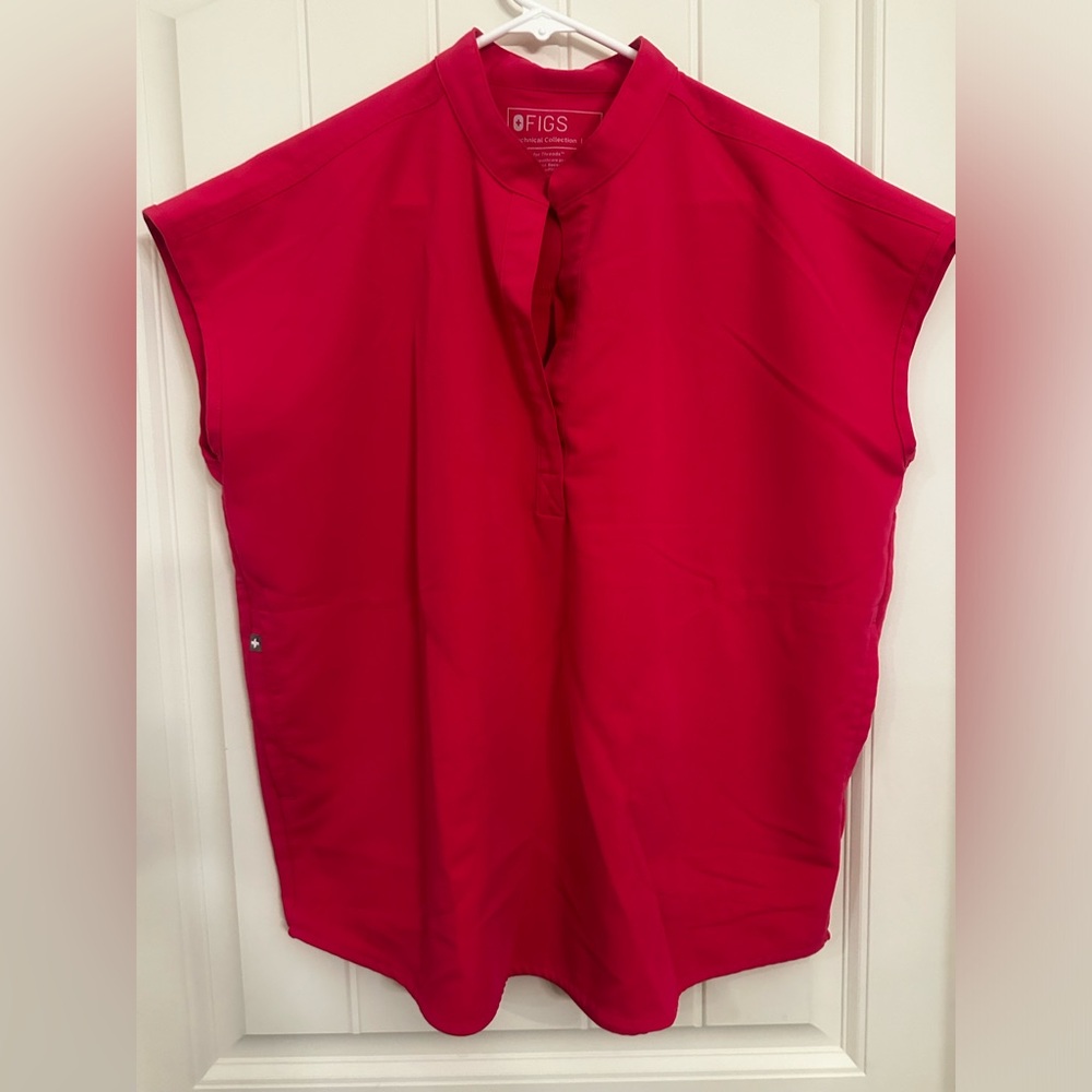 Figs Rafaela Top - Pink - Small
